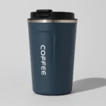 كوب حراري سعة 510 مل – ستانلس ستيل عازل مزدوج و مقاوم للتسرب  – كحلي