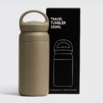 ⁦ترمس حراري سعة 500 مل – ستانلس ستيل يحافظ على المشروبات الساخنة و الباردة – بني⁩ - الصورة ⁦4⁩